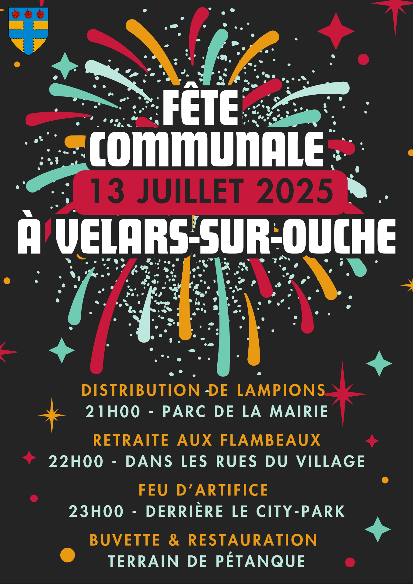 Affiche 13 juillet