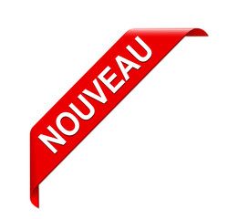 Logo avec inscription "nouveau"